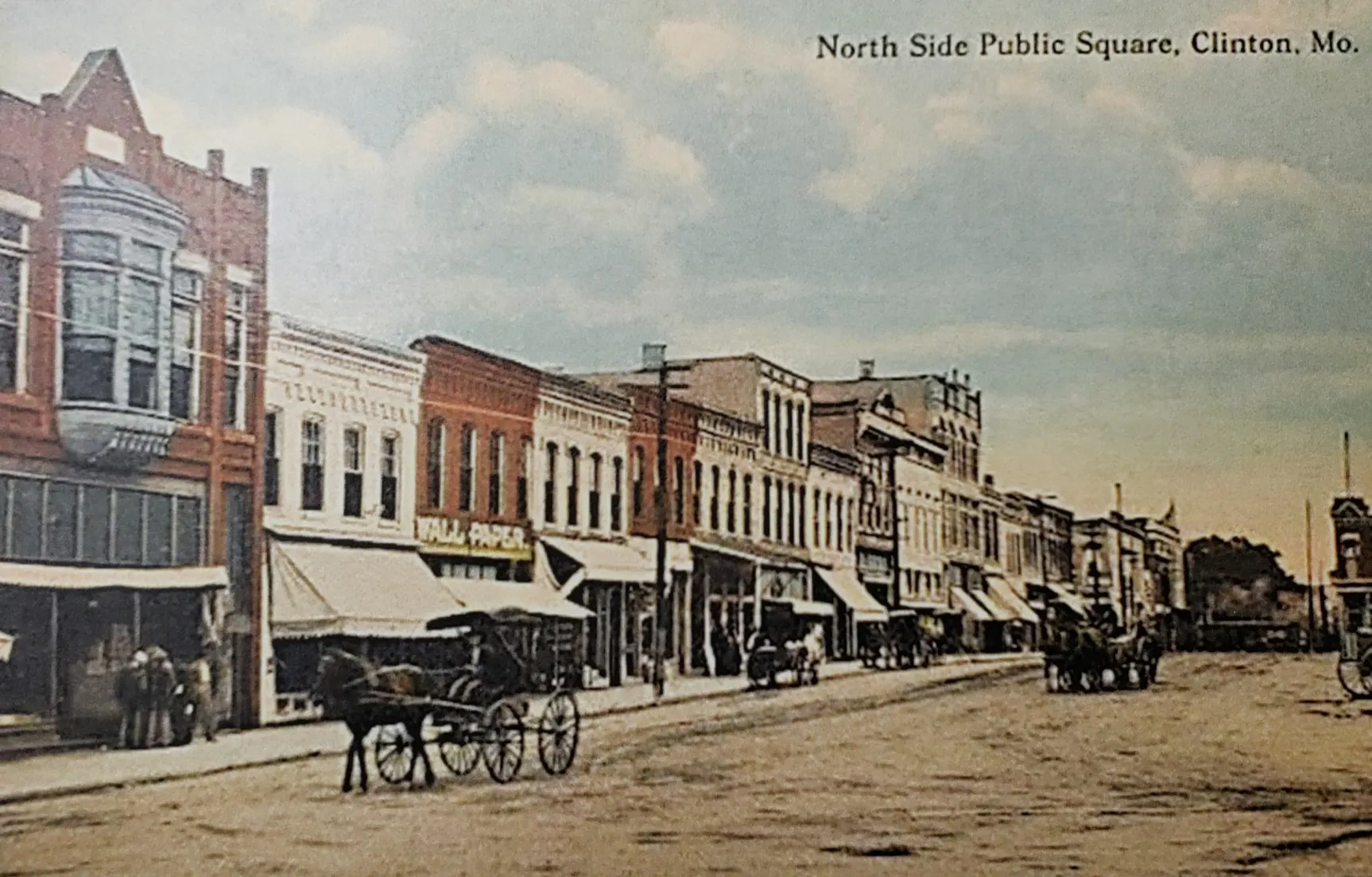 Historic buildings on Clinton Square